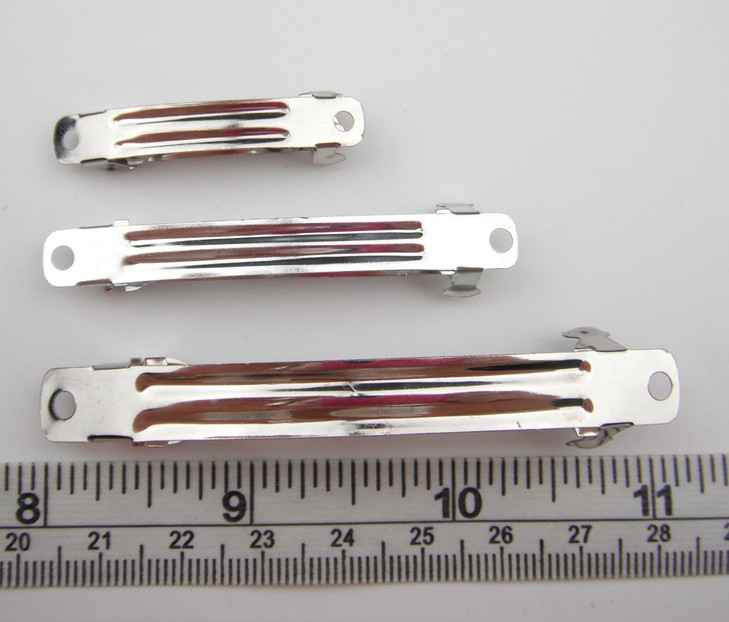 DIY Hair Clip Kit 15pcs Assorted Size French Style Barrette Hair Clip 40mm 60mm 80mm