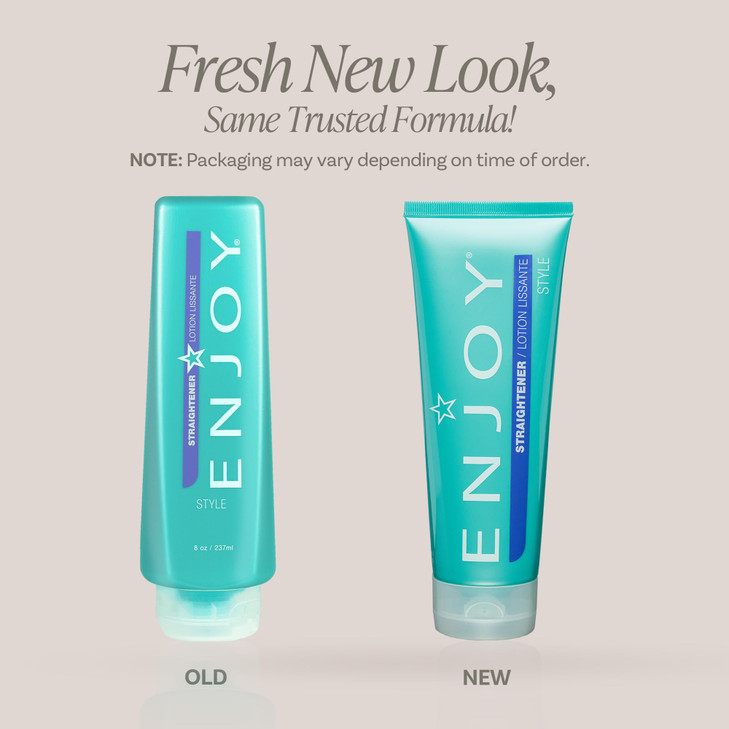 Enjoy Straightener Smoothing and Frizz Control Cream for Coarse or Curly Hair NonChemical Hair Straightening Balm for Sl