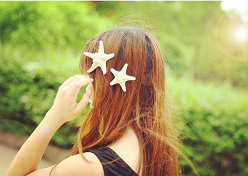 Mermaid Starfish Hair Accessories Seashell Hair Clips Sea Star Headpieces for Women and Girls