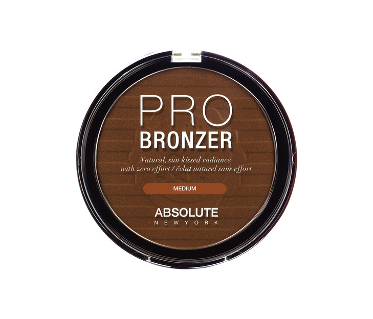Absolute New York APB02 Pro Bronzer, Compact with Micro-Fine Shimmer, Naturally Sun-Kissed Radiance online at globaldelivered