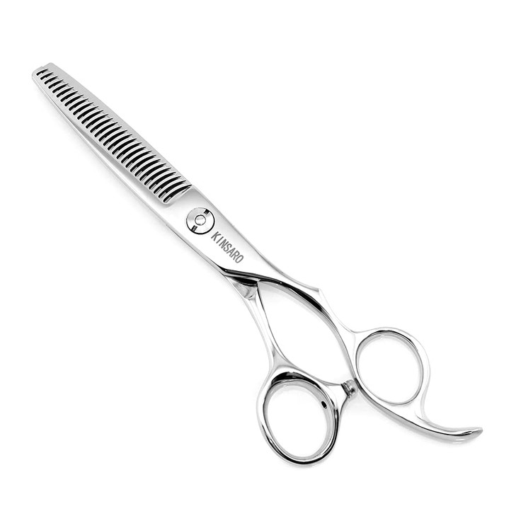Thinning Shears for Men 6 Inch Hair Cutting Scissors Hair Thinning Scissors Thinning Shears KINSARO for Hairdresser Barb