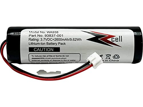 ZZcell Battery Replacement for Wahl 93837001 Cordless Magic Clip Shaver Super Taper Senior Designer Beretto Black Stealt