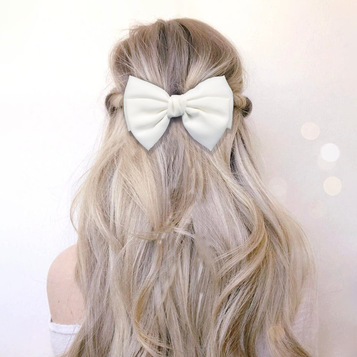 Hair Bow Clips Stocking Stuffers for Women French Hair Bows Barrette Hair Accessories for Adults Women Girl and Ladies I