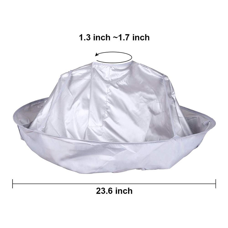 SZHSTC Professional Hair Cutting Cape Foldable Hair Cutting Cloak Umbrella for Salon Barber Adult Special Hair Styling A