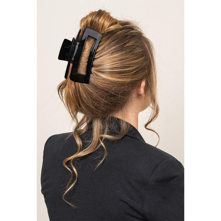 Canitor 41 Inche Large Hair ClawClips for Thick Hair Acrylic Banana Claw Nonslip Rectangular Jaw Big Gifts for Women Gir