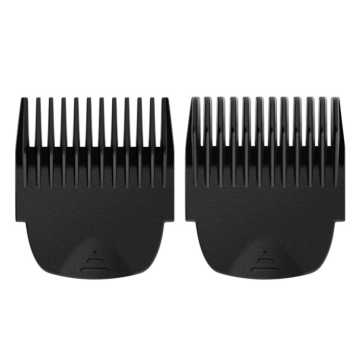 2 Professional Hair Trimmer Guards Cutting Guides Fits for Manscaped The Lawn Mower 40 Black Coded Trimmer Combs Replace