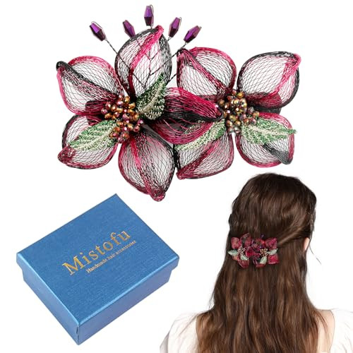 Mistofu 393Inch DIY Copper Wire Metal Handwoven Highlevel design Barrettes Elegant Hair Accessories Gifts for Women Girl