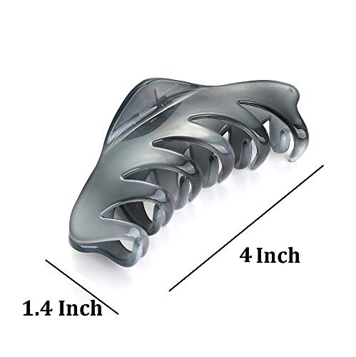 Liasun Premium Hair Claw Clip Medium Strong Holding Power Hair Clips Clamps Delicate Hair Grip for Women and Girls Hair