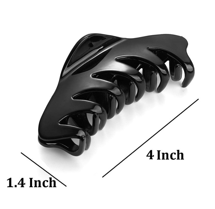 Liasun Premium Hair Claw Clip Medium Strong Holding Power Hair Clips Clamps Delicate Hair Grip for Women and Girls Hair