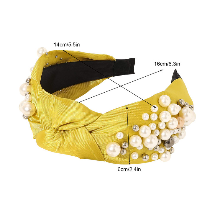 Ivyu Headbands for Women Head Bands 6 Diademas Para Mujer De Moda Padded Hair Accessories Hairbands for Girls No Slip Fa