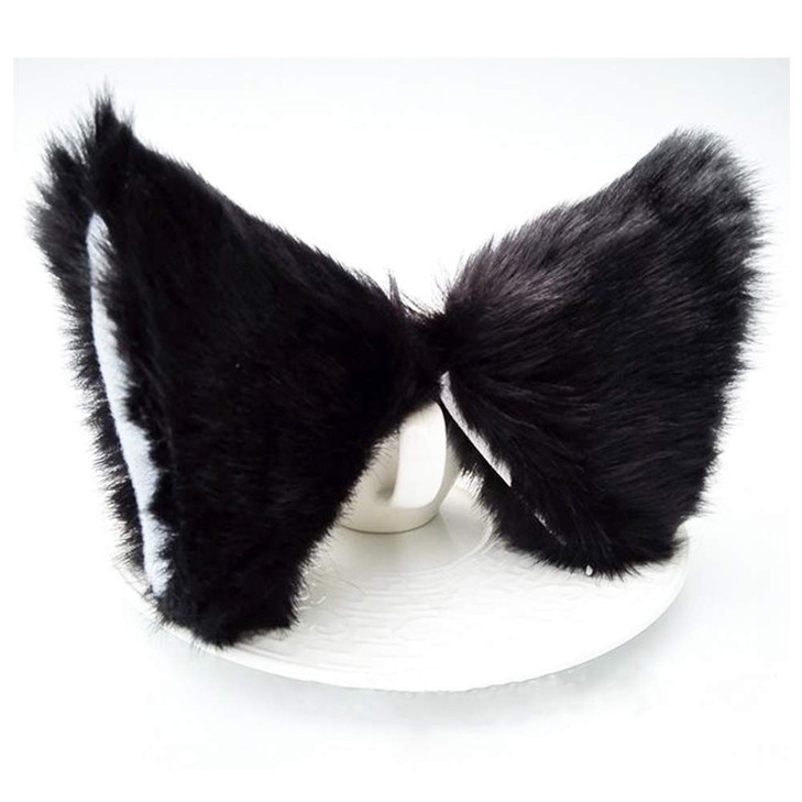Cat Ears Hair Clips Fox Ears Barrettes Women Furry Fur Cat Headpiece Holiday Hair Pins Sweet Halloween Party Decoration