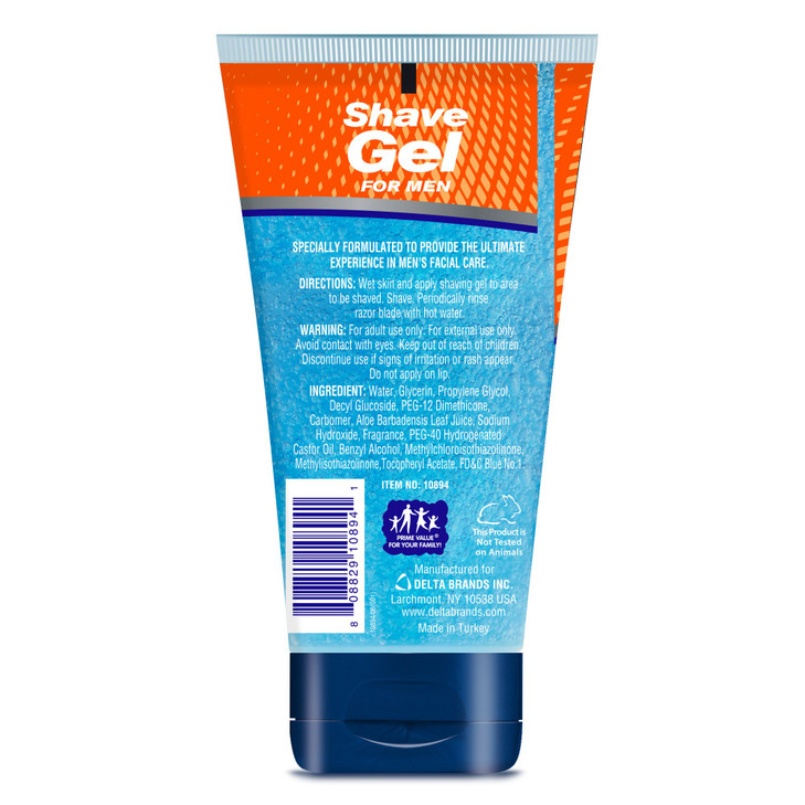 Lucky Super Soft Men's Shave Gel, 5.9 Ounce