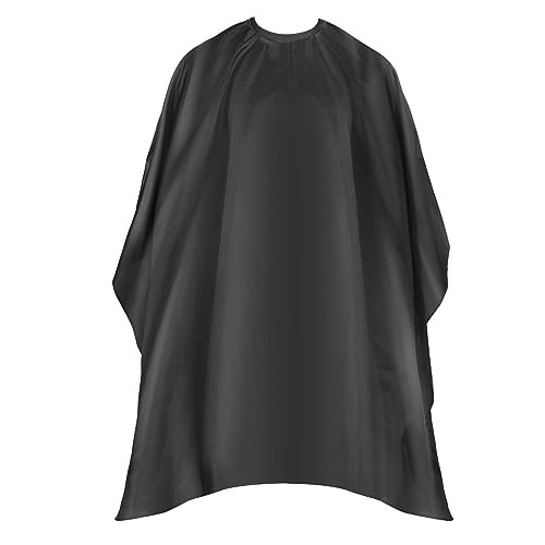 Omvoina Professional Hair Cutting Cape with Adjustable Snap Closure Salon Barber CapeWaterproof Hairdressing Salon Cape