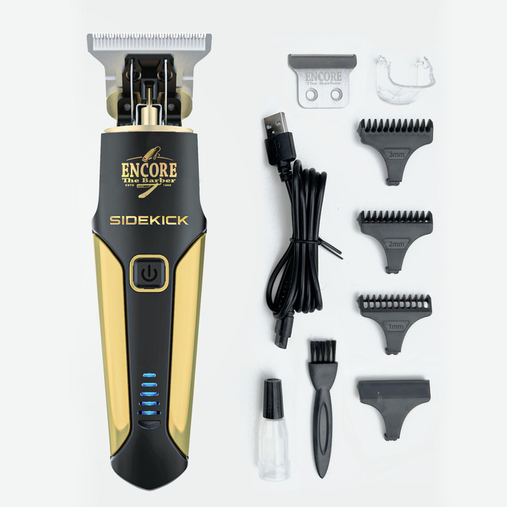 Sidekick Professional Barber Cordless Electric Hair Trimmer for Men Clean Cutting Lightweight 15 Hours Run time Gentle o