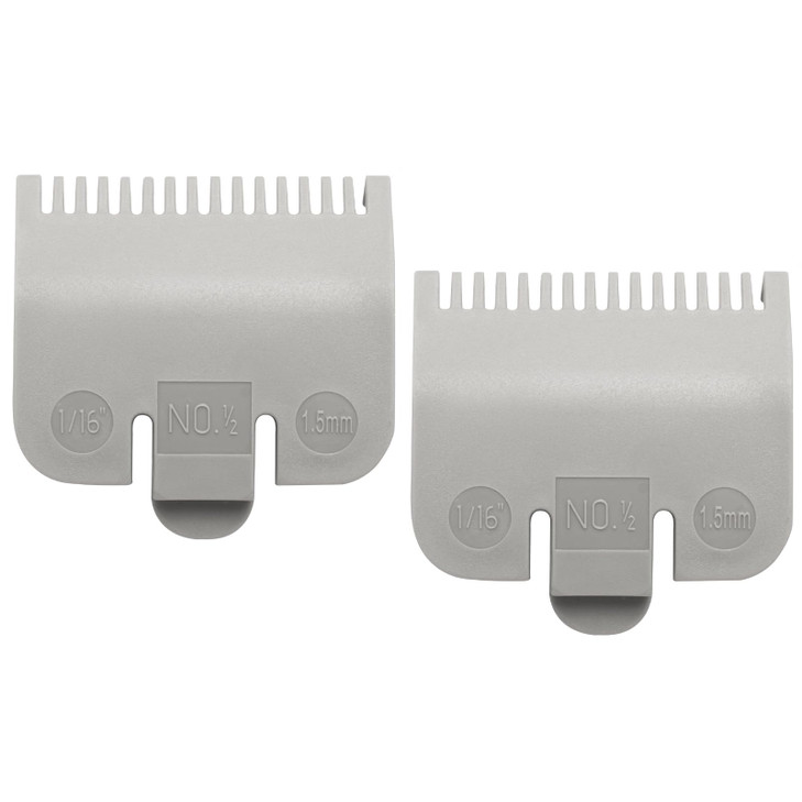 Guard Replacement for Wahl Clipper Guards Set Hair Clipper and Trimmer Clipper Guide Comb 3137101 Grey 12116 15mm 2 Pack