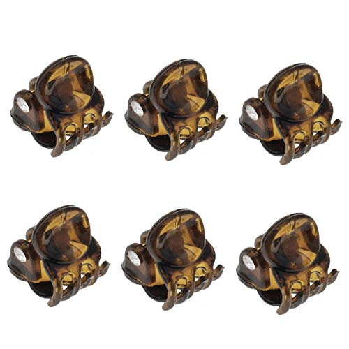 Camila Paris AD1156 French Hair Clip for Women Set of 6 Extra Small Girls Hair Claw Clips Jaw Fashion Durable Styling Ha