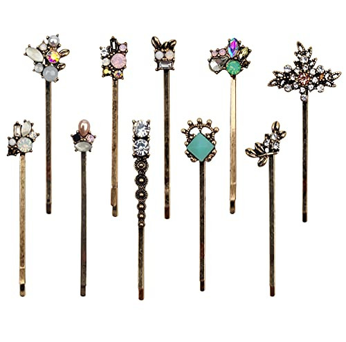10Pcs Hair Clips Retro Hair Pins for Women Hairpins for Women Ladies and Girls Headwear Styling Tools Hair Accessories 1