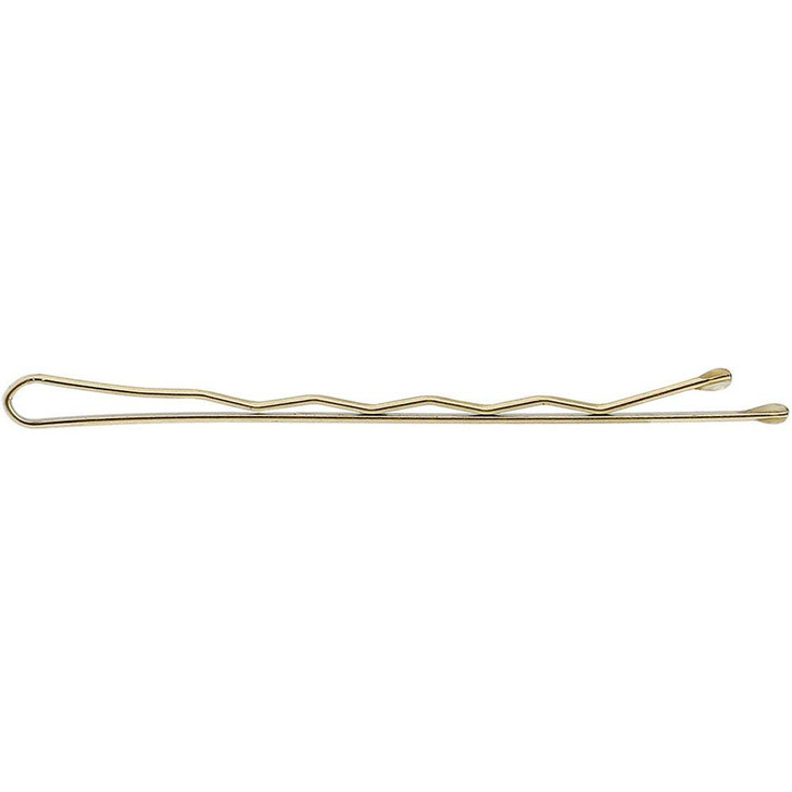 ScivoKaval Bobby Pins Bulk Champagne Gold for Blonde 100 Count Hair Bob Pins Bulk in a Case Box Tub 22 inch