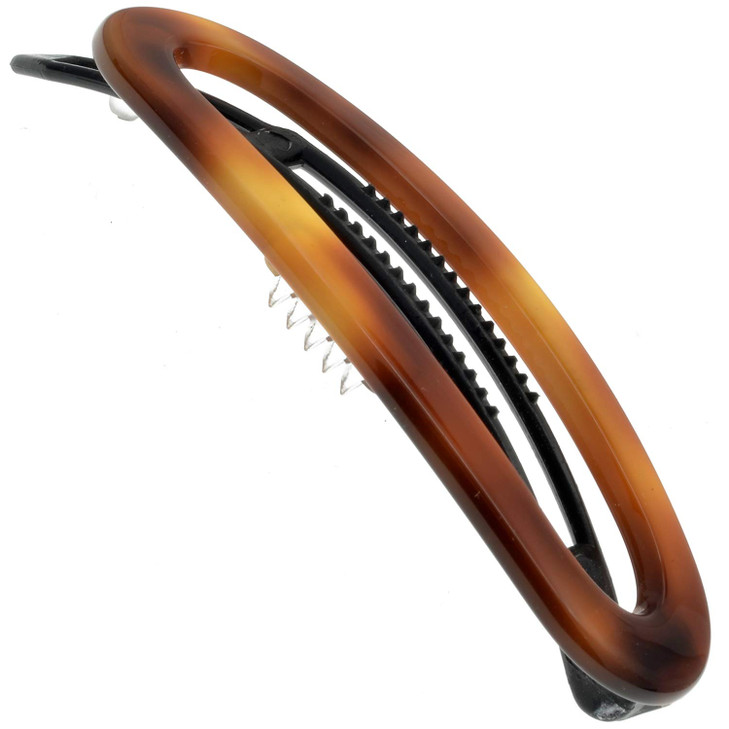 Camila Paris CP2249 French Hair Barrette Clip for Women Handmade Side Slidein MetalFree Closure Strong Hold Grip Hair Cl