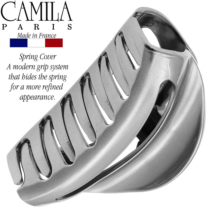 Camila Paris CP2412 French Hair Clip for Women Thick Hair for Long Curly Wavy Hair Girls Hair Claw Clips Jaw Durable Sty