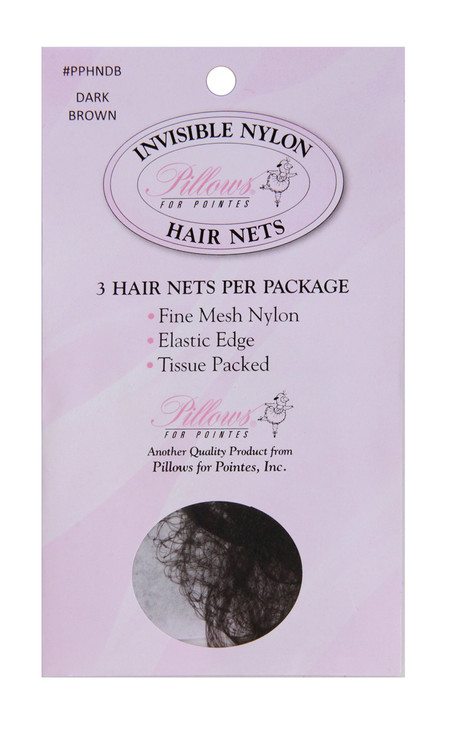 3 hair nets per package by Pillows Blonde