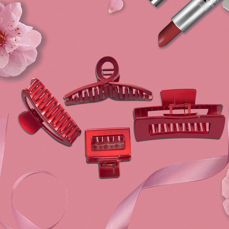 SinPinEra Hair Claw Clips for Women and Girls4PCS Large Medium and Small Fit Thin Hair and Thick HairStrong Hold Jaw Cli