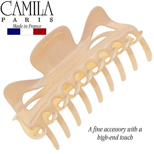 Camila Paris CP3049 French Large Hair Clips for Women Thick Hair for Long Curly Wavy Hair Girls Hair Claw Clip Durable S