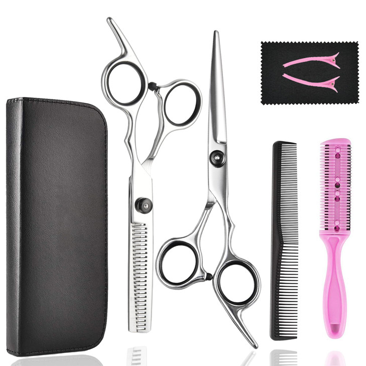 Hair Cutting Scissors Thinning Shears Fcysy Professional Barber Sharp Hair Scissors Hairdressing Shears Kit with Haircut