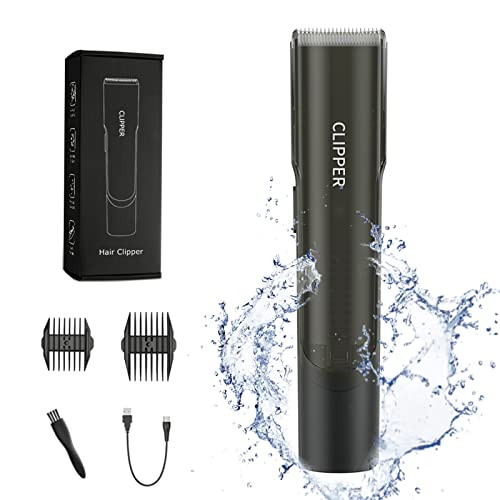 Favrison Hair Clippers for Men Automatic Vacuum Professional Cordless Hair Clippers Waterproof USB Rechargeable Hair Cut