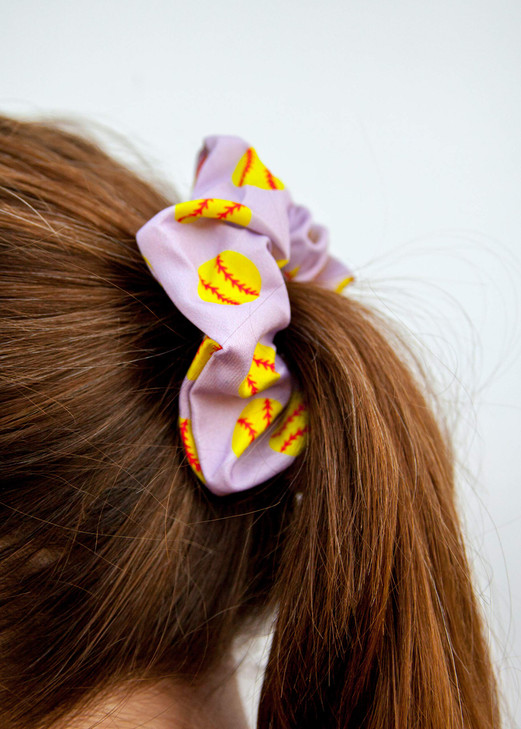 Happie Hare Scrunchies Cotton Rounds Elastic Hair Bands Scrunchy Hair Ties Girls Hair Accessories Gifts for Women 4 Pack
