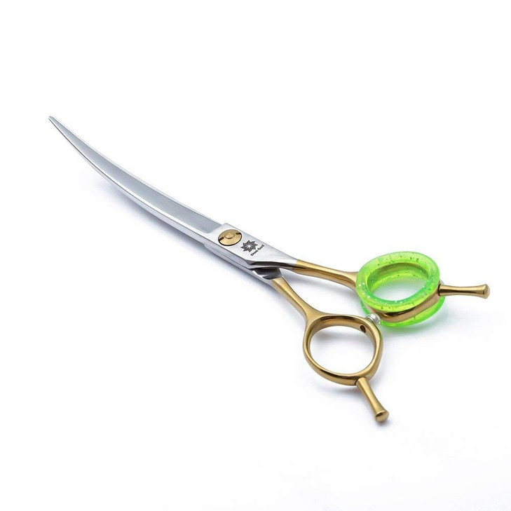 67 inch Barber Scissors Shear Curved Hair Cutting Scissors Twoway Bent Blade Scissor Japanese 440C Steel Hair Stylists S