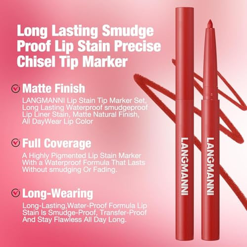 Beauty Glazed 12pcs/Set Matte Liquid Lipstick Set, Waterproof Nutritious Velvet Long Lasting Liquid Lip gloss Red Tint Nude batom makeup set (A) online at globaldelivered
