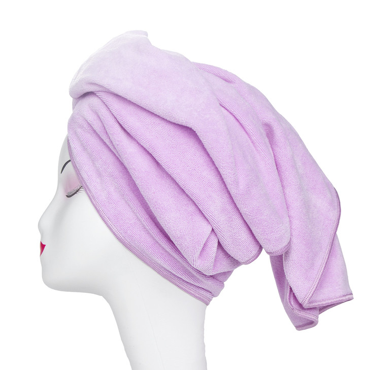 TANCANO Microfiber Hair Towel Anti Frizz Hair Wrap Super Absorbent Curly Hair Drying Towel 236x47 Large Multifunction To