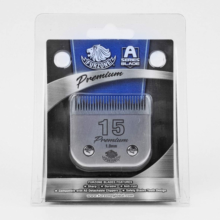FURZONE Detachable Blade Size 15 Blade 364 Made of Extra Durable Japanese Steel Compatible with Most Andis Oster Wahl A5