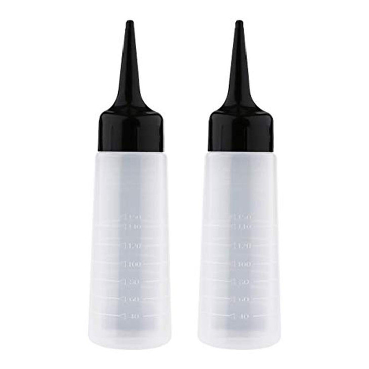 Yebeauty Hair Color Applicator Bottle, 2 Pack Hair Color Squeeze Bottle 150ml/5 Ounce with Angled Tip online at globaldelivered