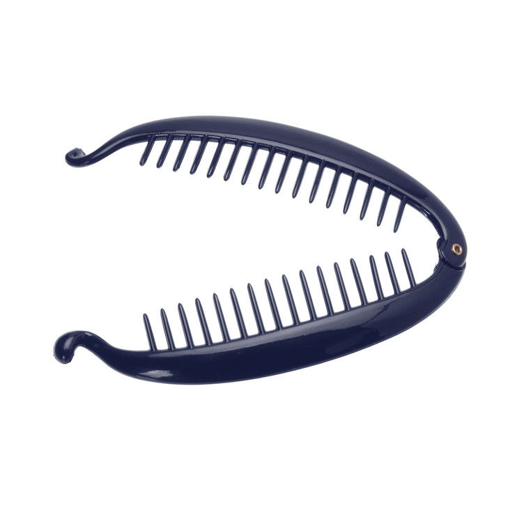 France Luxe Banana Clip Navy