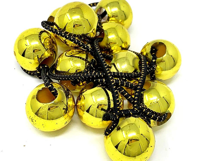 Tara Girls Twinbead Multi Cute Design Ponytail Elastics Selection 6 GOLD