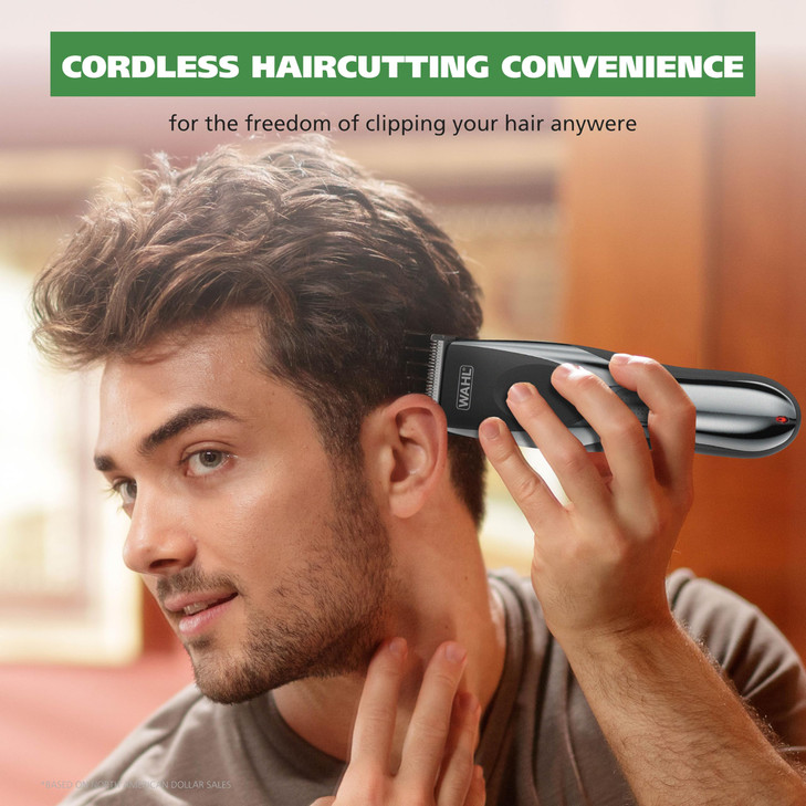 Wahl Clipper Rechargeable CordCordless Haircutting Trimming Kit for Heads Longer Beards All Body Grooming Model 79434