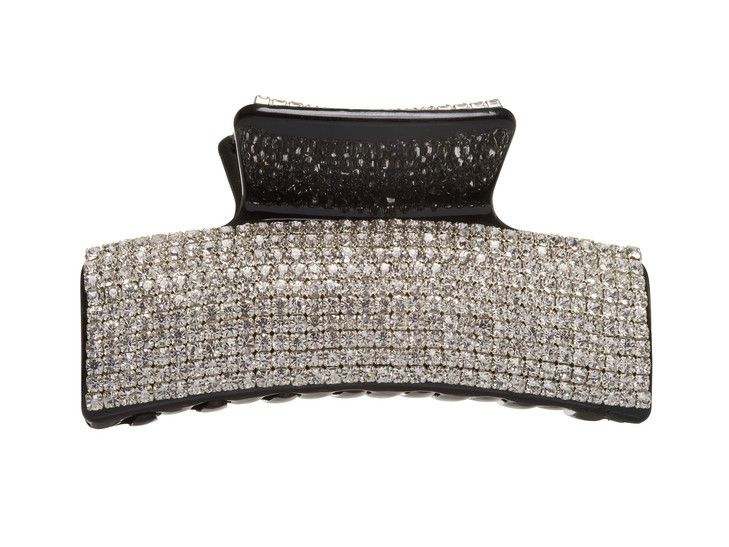 Allure Womens Rhinestone Jaw Clip Hair Clip Large