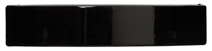 France Luxe Belle Casual Rectangle Barrette Black