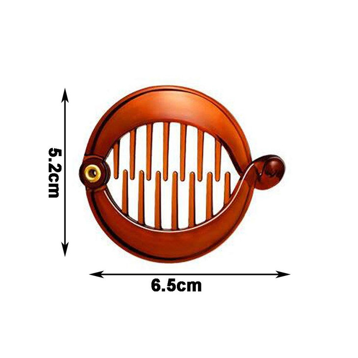 16pcs 25 Hair Clips Hair Combs Round Pins Banana Clip Ponytail Holder Hair Accessories for Women Girls Coffee
