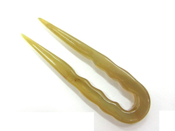 Marycrafts Horn Simple Small Hair Fork Hairpick Hair Accessories Hair Jewelry Handmade 3