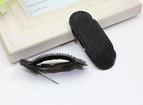ericotry 3 Pairs Bump It Up Inserts Hair Clip Invisible Hair Volume Base Pads Do Beehive Hair Styling Accessories Tool f
