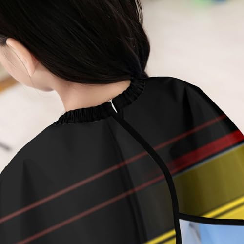 FeimAO Speed Cars Barber Cape For Kids Salon Cape Hairdresser Apron Cloth Water Resistant Hairdressing Capes Hair Cuttin