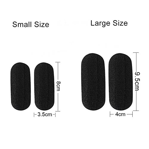3 Pairs Sponge Bump It Up Volume Hair Clip Hair Base Styling Clip Hair Volume Padding Insert Tool for Women Girls 3 Larg