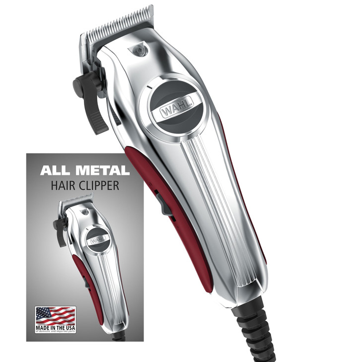 Wahl USA Pro Ultra Quiet High Torque Corded Hair Clipper for Ultra Quiet Operation and Cooler Operating Temperatures Met