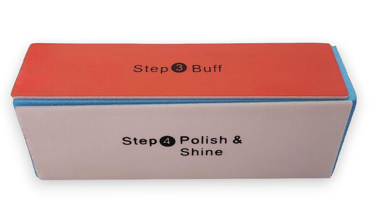 DreamCut 4-Way Nail Buffer Block - 4 Steps Sanding Polisher, Washable Emery Buffing Tool for Professional Manicure and Pedicure online at globaldelivered