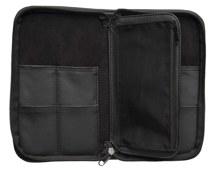 Fromm 8Piece Zip Shear and Tool Case for Stylists and Barbers Black F1050