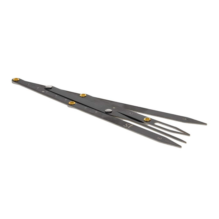 Utoolmart Foldable Eyebrow Stencil Ruler, Three-point Positioning Balance Ruler, DIY Ruler, Eyebrow Makeup Caliper, Microblading Supplies, Shaper Rul