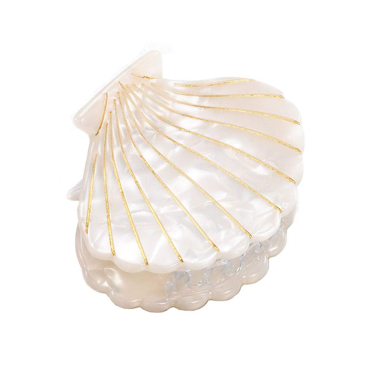 Shell Jaw Clip Hair Claw Clip Clamps Resin Hair Clips Marble Pattern Hairpins Hair Accessories for women Styling Hairdre
